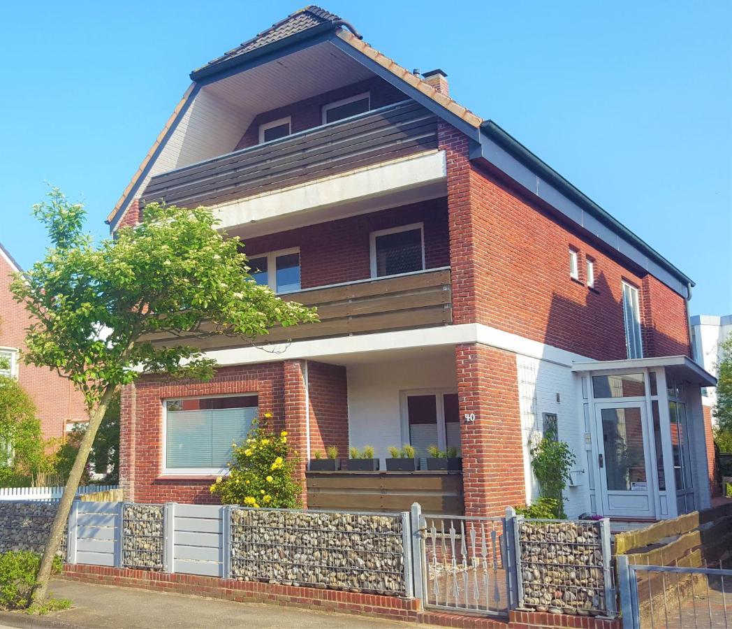 Ferienhaus Seegat Wohnung 2 노르데메이 외부 사진